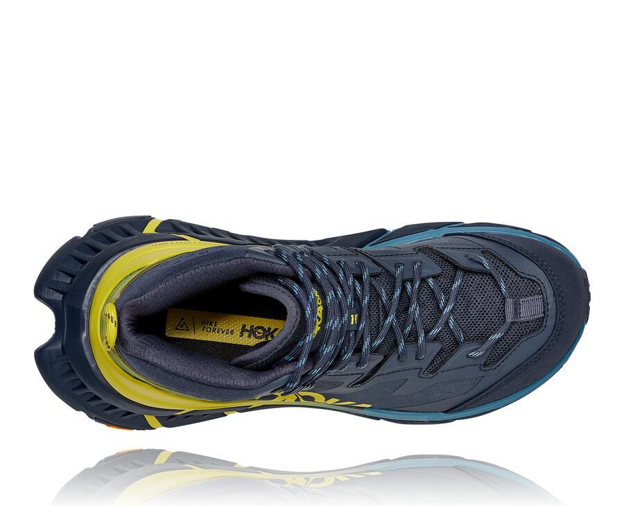 Hoka One One スニーカー メンズ 青 - Tennine ゴアテックスをハイキング - ZI5127394